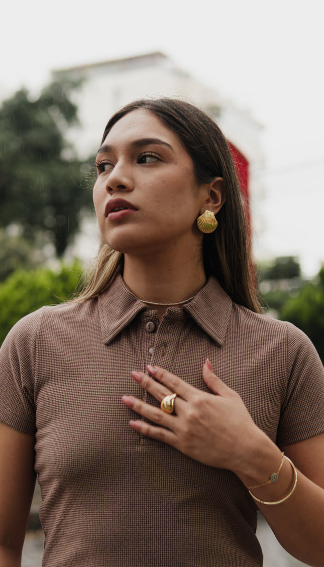 Polo Cuello Camisero Carolina en Canberra