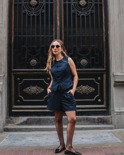 Short Odel con Correa | Short Sastre para Mujer – VANANA