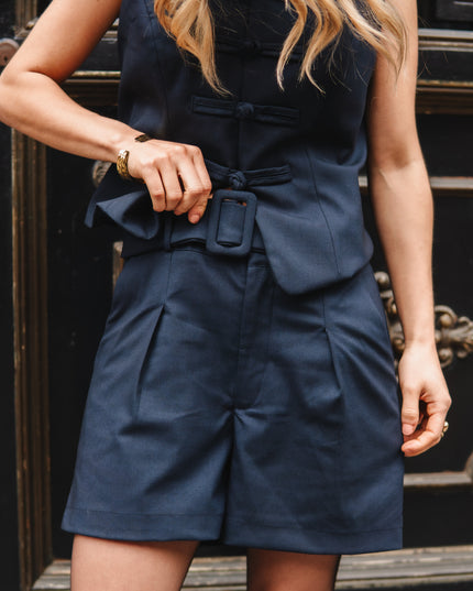 Short Odel con Correa | Short Sastre para Mujer – VANANA
