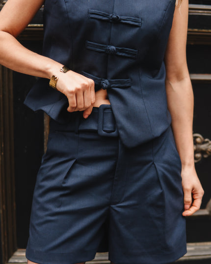 Short Odel con Correa | Short Sastre para Mujer – VANANA