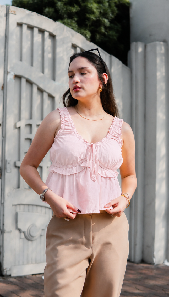 Top Korina en Cotton Slub