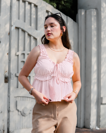 Top Korina en Cotton Slub
