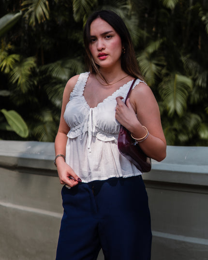 Top Korina en Cotton Slub