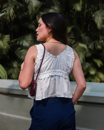 Top Korina en Cotton Slub
