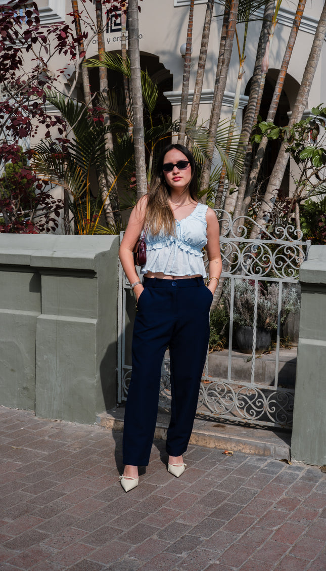 Top Korina en Cotton Slub