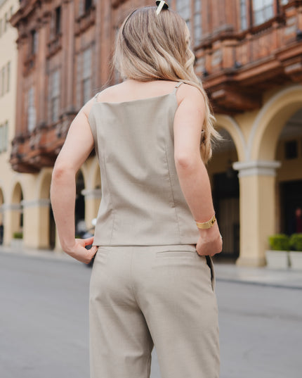 Top Odel Mujer | Top Sastre con Tirantes – VANANA