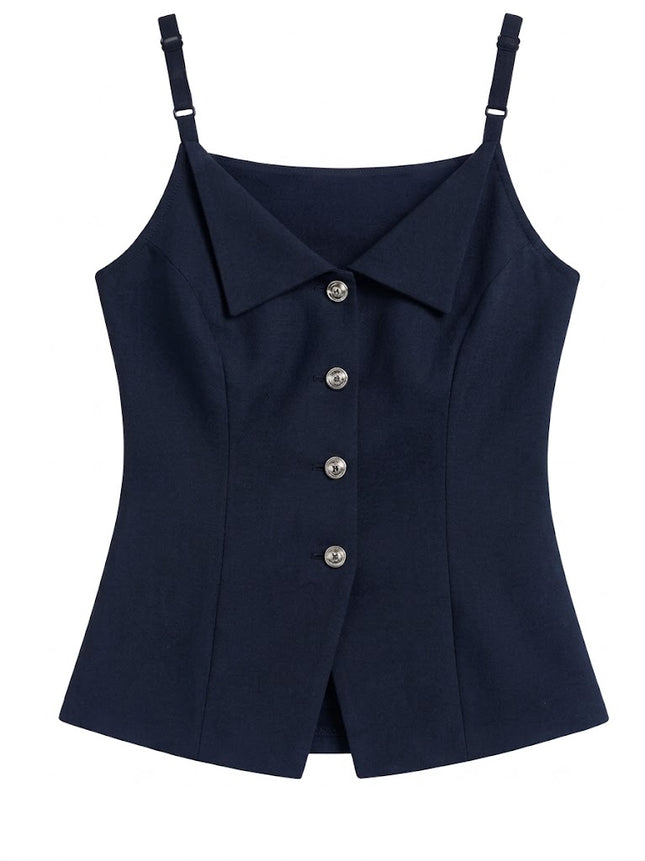 Top Odel Mujer | Top Sastre con Tirantes – VANANA
