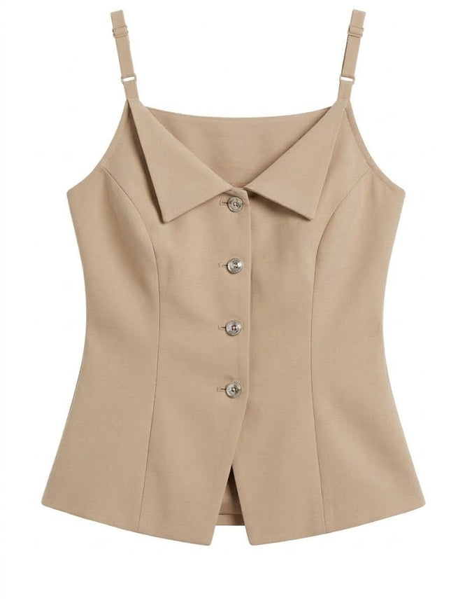 Top Odel Mujer | Top Sastre con Tirantes – VANANA