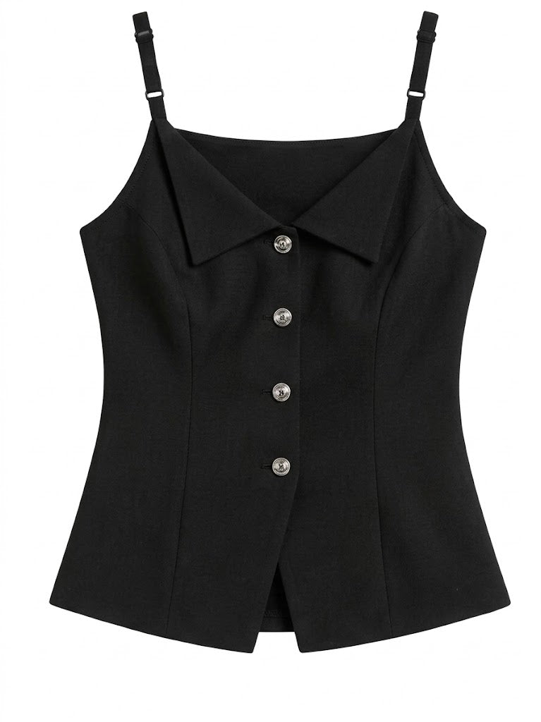 Top Odel Mujer | Top Sastre con Tirantes – VANANA