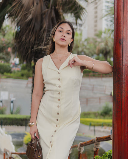 Vestido Laura en Lino Rayón