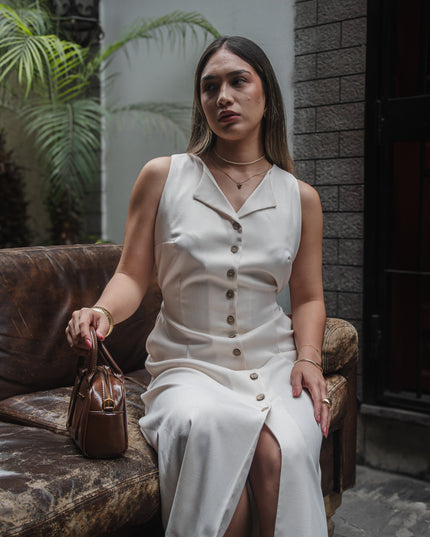 Vestido Laura en Lino Rayón