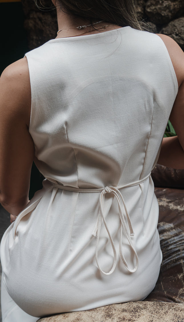 Vestido Laura en Lino Rayón