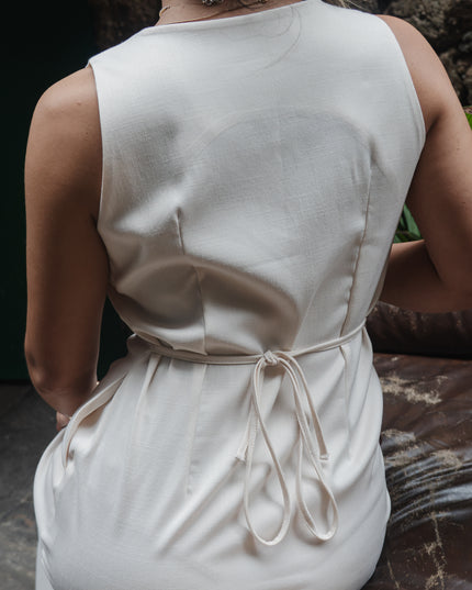 Vestido Laura en Lino Rayón