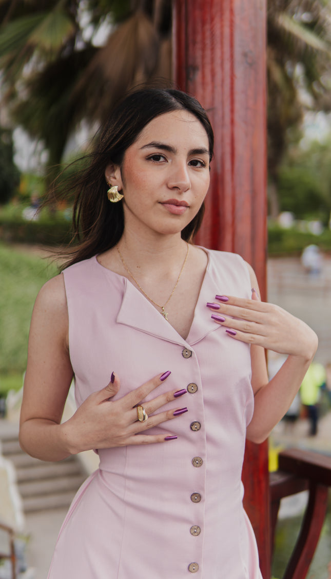 Vestido Laura en Lino Rayón
